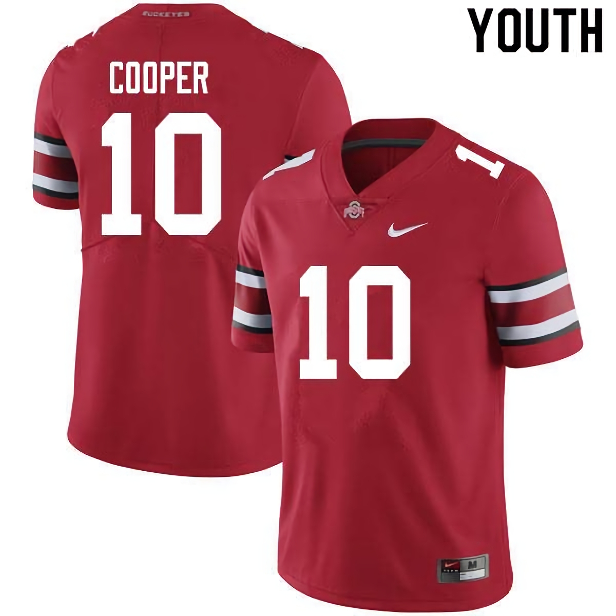 Mookie Cooper Ohio State Buckeyes Youth NCAA #10 Nike Scarlet College Stitched Football Jersey WIU8556AZ